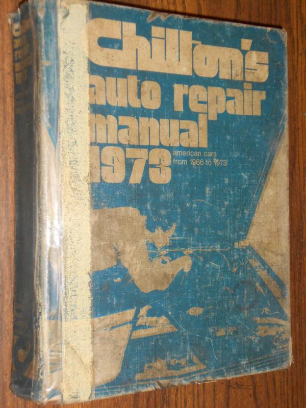 1966-1973 chevy ford camaro 442 cad buick vette mustang+more shop manual