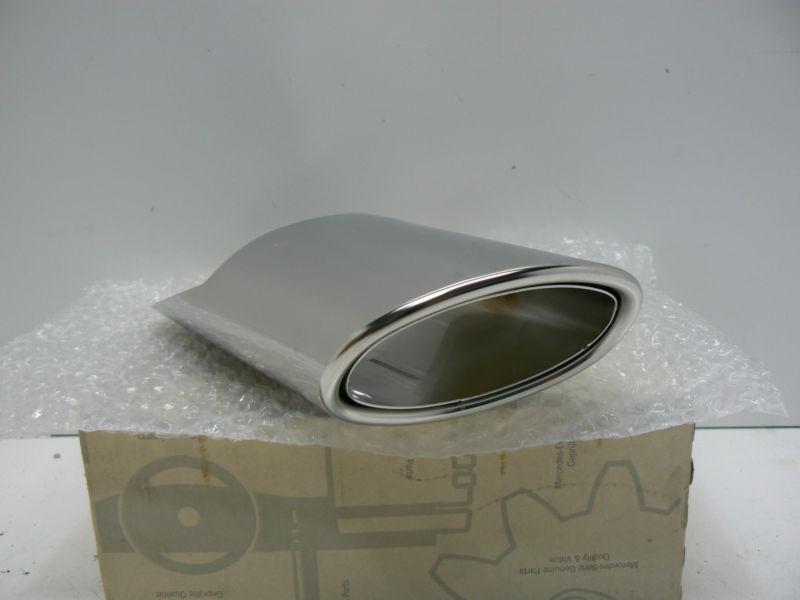 New! mercedes benz c e class exhaust tip tailpipe a 204 490 63 27 lh left oem