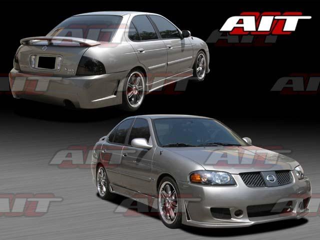 04 05 06 nissan sentra zen full body kit "duro flexi" original ait 100% genuine