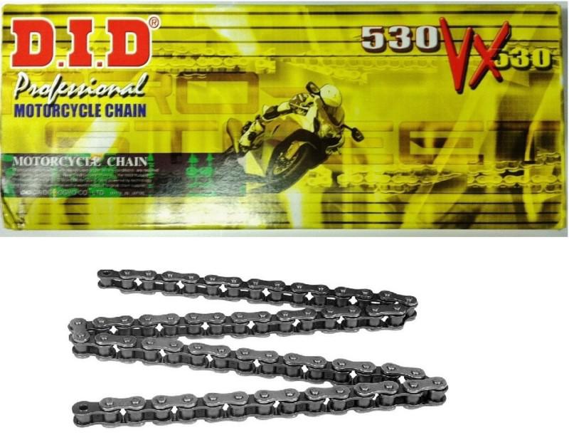 122764 d.i.d. did pro-street vx x-ring motorcycle chain 530 108 links natural 
