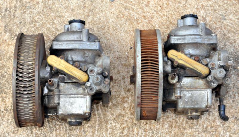 Triumph gt6 original stromberg carburetors - removed from a running engine