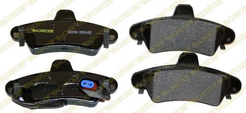 Monroe dx899a brake pad or shoe, rear-monroe dynamics brake pad