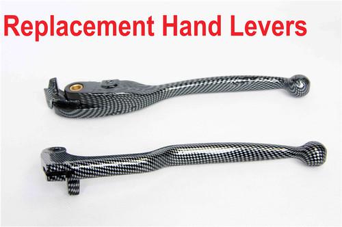 Carbon brake clutch hand lever for honda cbr954rr cbr 954 rr 2002 2003 02-03