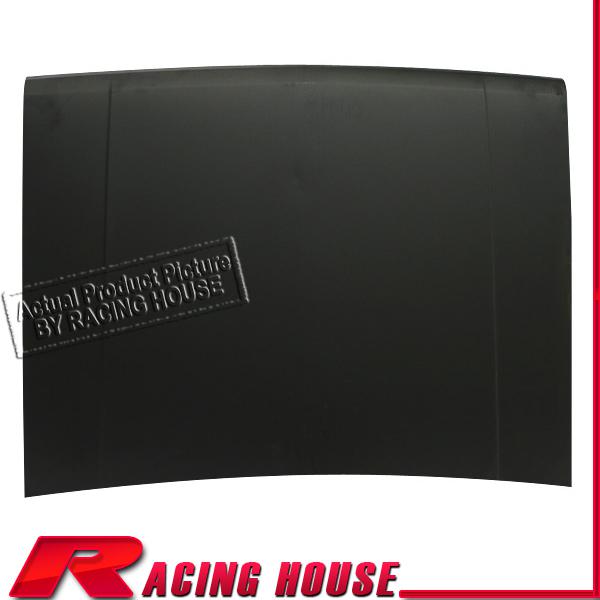 Front primed steel panel hood 79-1982 datsun nissan black replacement ni1230126