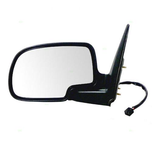 New drivers power side view mirror glass housing 99-02 chevrolet gmc truck