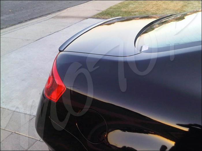 M-style trunk boot spoiler lip fit 2003-2007 infiniti g35 coupe 2dr # unpainted