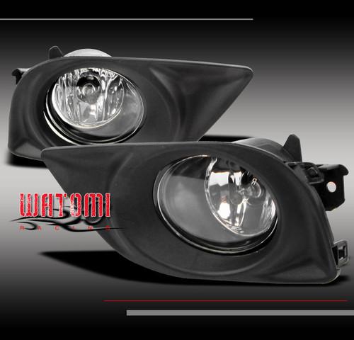 12+ nissan versa sedan 4dr bumper driving fog lights lamp 1.6 s sl sv left+right