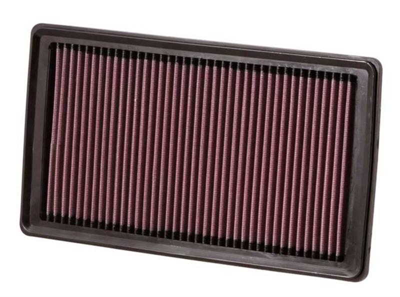 K&n filters 33-2395 - air filter; panel; h-0.938 in.; l-12 in.; w-6.75 in.