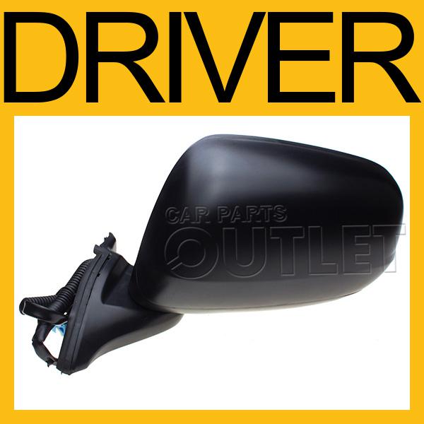 2009-2010 honda fit left side mirror ho1320246 power remote mirror wo heated new