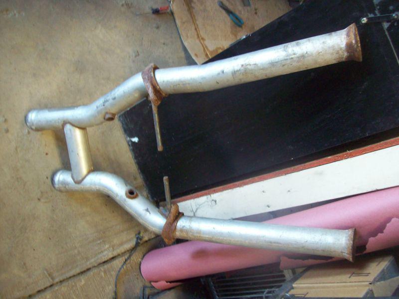 96 97 89 99 00 01 02 03 04 mustang bbk 2.5 h-pipe long tube headers hpipe h pipe