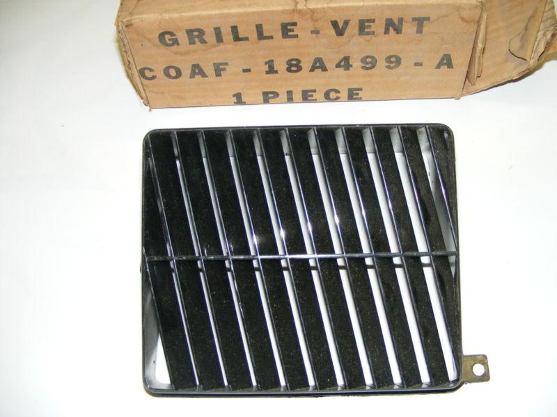 1960 61 ford fullsize air conditioning grille vent outlet nos new c0af-18a499-a