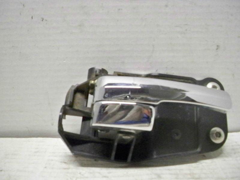 00 01 02 lincoln ls right passenger front inside chrome door handle oo079