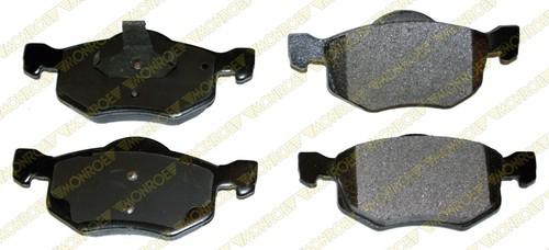 Monroe fx843 brake pad or shoe, front-monroe prosolution semi-metallic brake pad