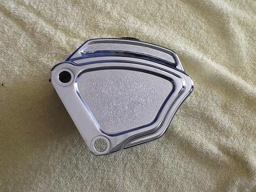 Harley davidson dyna wide glide chrome front brake cover off my 2004