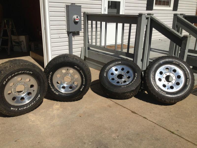 Ford f250 f350 sd 17" factory oem wheels set of 4