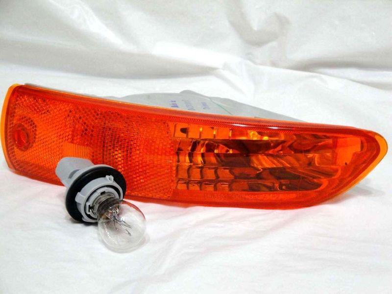 02-05 eclipse front turn signal parking side marker light lamp r h w/bulb new