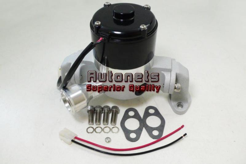 Small block chevy aluminum electric water pump high flow volume