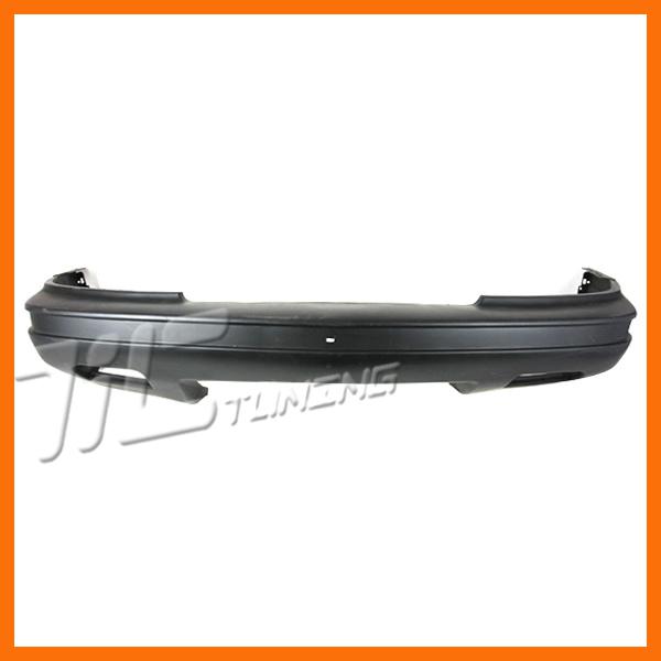 1990-1994 lumina car 4dr sedan front bumper cover euro style raw black wo primed