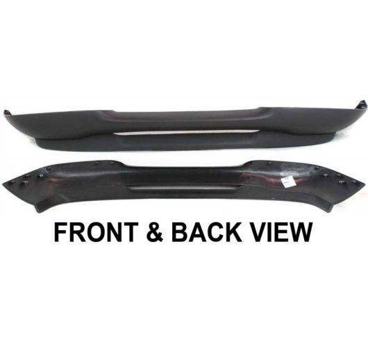 98-00 ford ranger styleside 2wd front bumper lower valance textured gray w/o fog