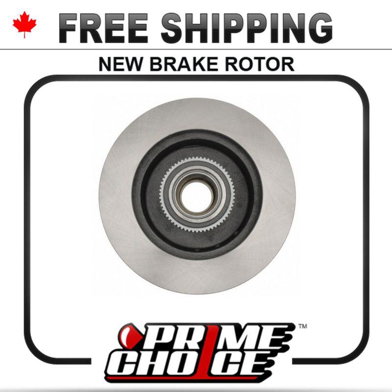 1 premium new disc brake rotor for front fits left driver / right passenger side