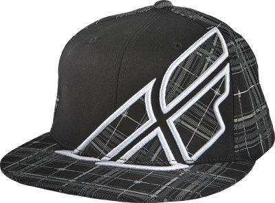 Fly racing plaid f-wing hat cap youth kids