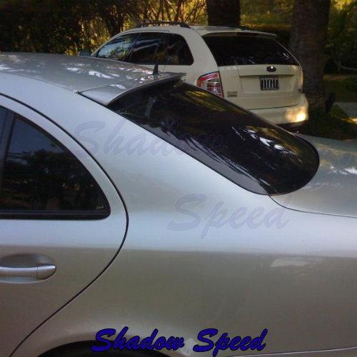 Painted mercedes benz e-class w211 l type rear roof spoiler 2003~2008 abs 197 ◆