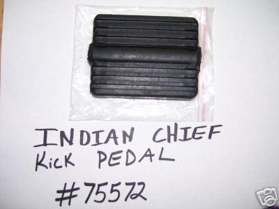 Indian chief start pedal kickstart pedal new black (301