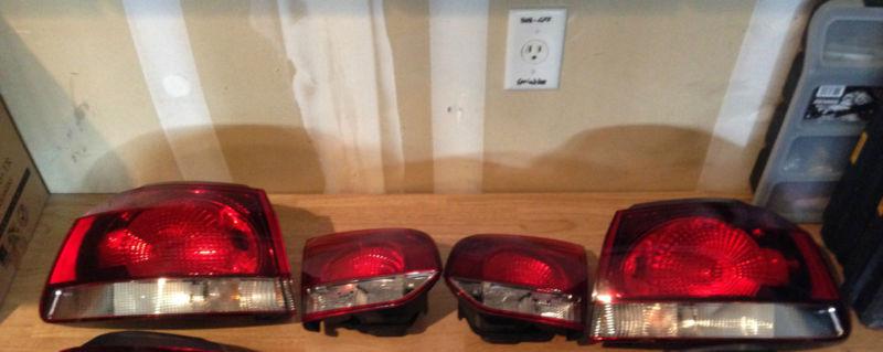 Vw golf mk6 taillights tail light r gti tdi