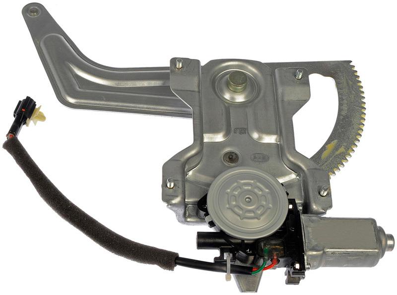 One new rear left power window regulator with motor dorman 748-408