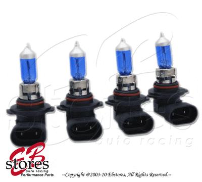 12v 100w h10 xenon gas hid foglight light bulbs 5000k 4pcs super white 2pair