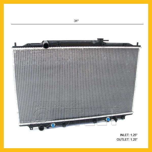 New 05 06 07 08 09 10 honda odyssey all model 3.5 v6 radiator 2005-2010 w/toc at