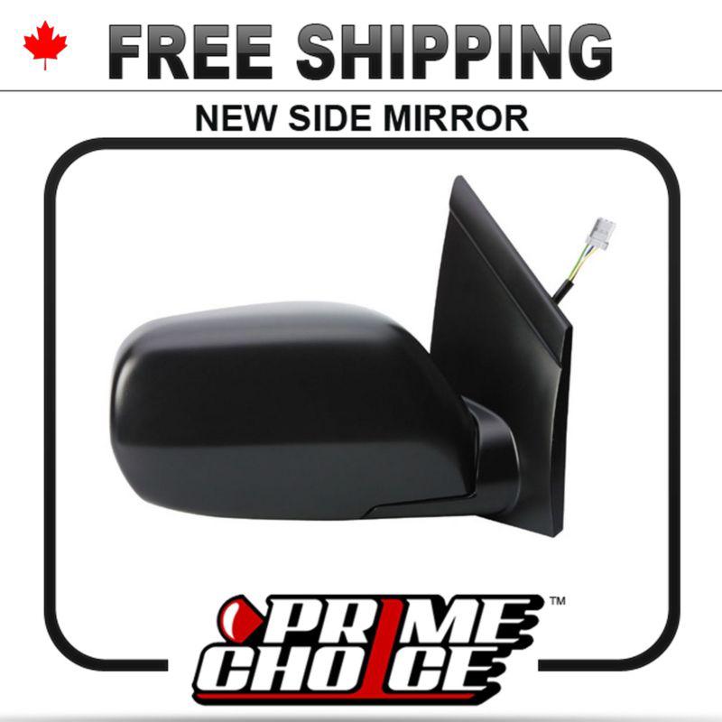 New manual passengers side view door mirror