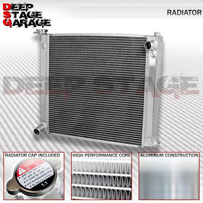 Aluminum racing dual core 2-row bolton cooling radiator 300zx z32 turbo fairlady