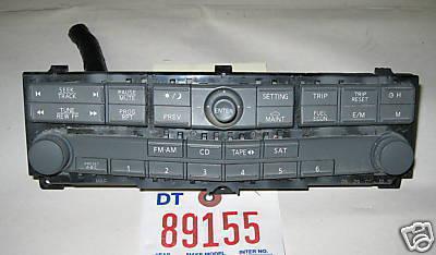 Nissan 04-05 maxima se stereo control switch 2004 2005