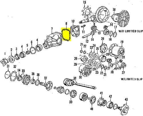 Bmw 33111210405 genuine oem factory original cover gasket