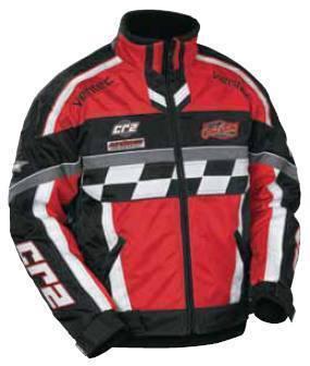 Castle youth cr2 jacket red *new* xl