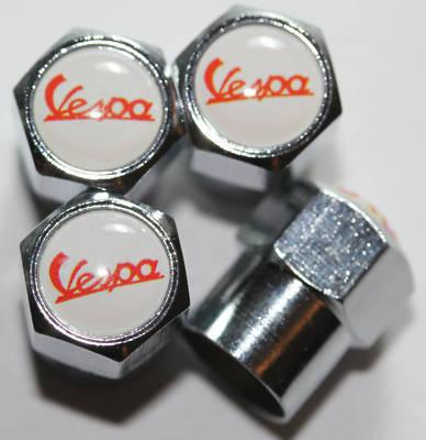 Vespa tire valve caps scooter px lx lxv gts 150 50 200 s gtv free shipping