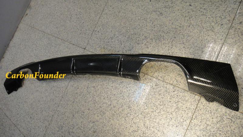 Bmw f30 m-tech m-sport rear bumper carbon fiber diffuser 