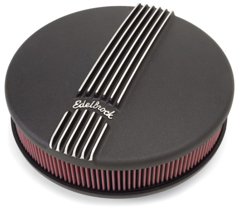 Edelbrock 41173 classic series; air cleaner