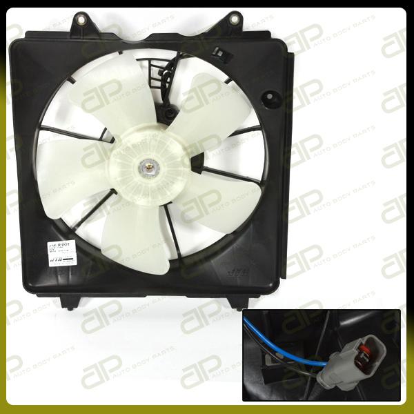 Honda civic 06-10 1.8l 4cyl auto radiator cooling fan motor shroud replacement