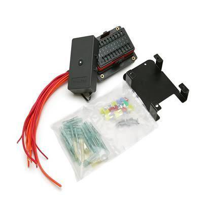 Painless wiring 30004 fuse block 20-circuit spade style fuses universal kit