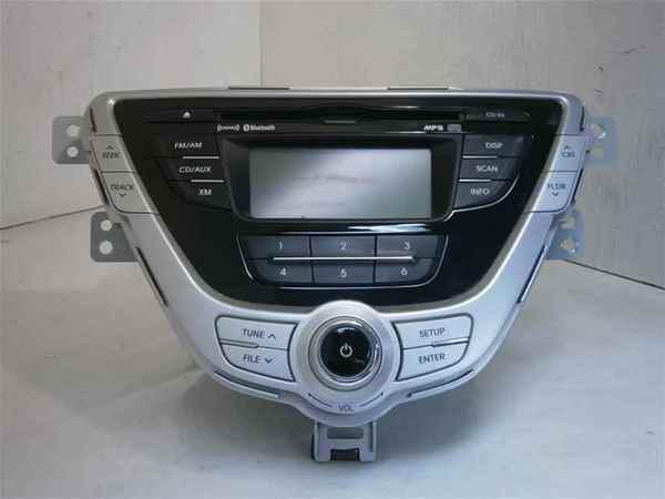 11-13 hyundai elantra cd radio player oem lkq