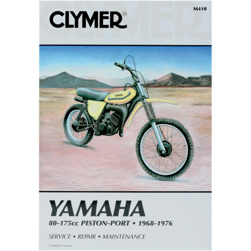 Clymer m410 repair service manual yamaha dt100/125/175, yz80/100/125 1968-1976