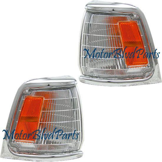 89-91 toyota pickup signal corner light lamp right+left