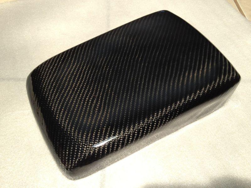 Acura tl cfac carbon fiber carbon kevlar hybrid console armrest lid cover 04 -08