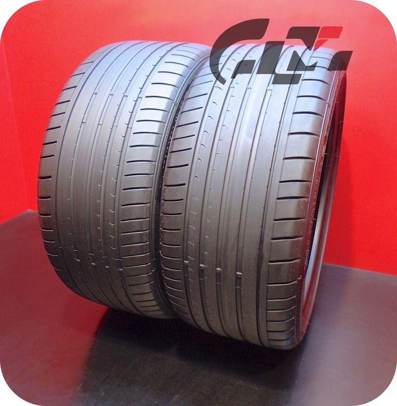 ★(2) very nice tires★ dunlop 275/30/20 sp sport maxx gt dsst runflat ★bmw #25168