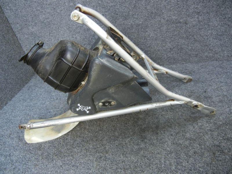 Subframe + airbox - 04 honda cr85 cr85r cr 85 85r - sub frame air box filter