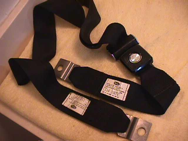 Ford, mercury seat belt