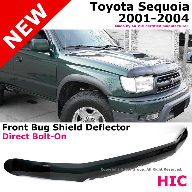 Toyota sequoia 01-04 front hood bug shield deflector protector smoke