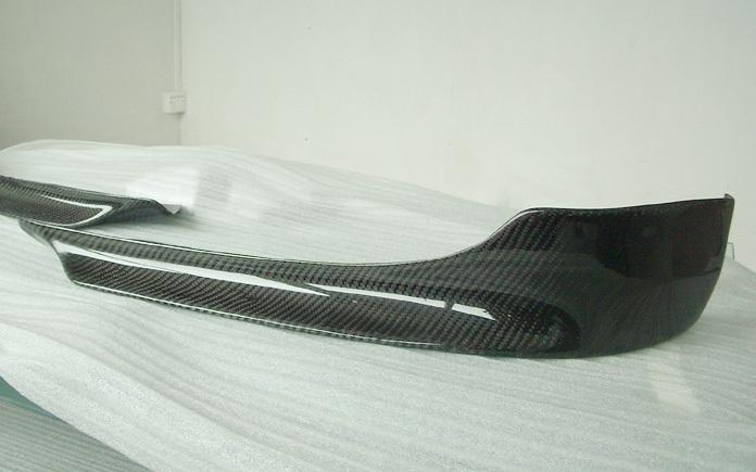 Fit for bmw e90 performance front splitter spoiler front bumper lip carbon fiber